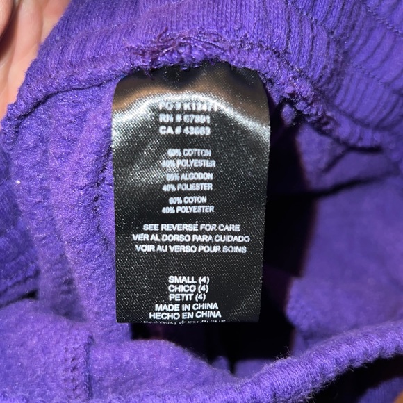 Clemson Tigers sweat pants, small (size: 4) - Picture 4 of 4